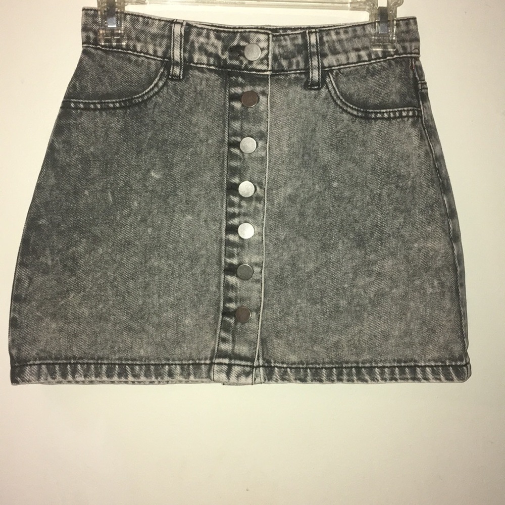 Acid Wash Denim Skirt 💎
